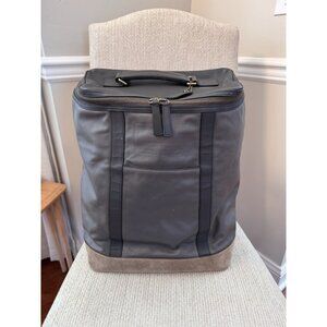 Coach Leather Backpack Bag Men Gray G1493-F71448 RARE